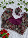 Shoya By Ruhi Embroidery Faux Georgette Wedding Blouse Wholesale Online